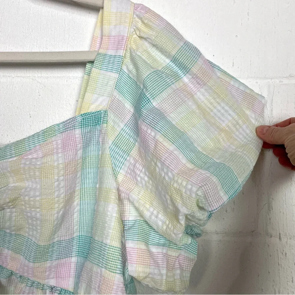 Old Navy Top Pastel Milkmaid Cottage & Praire Core Feminine Dainty Soft Girl XXL
